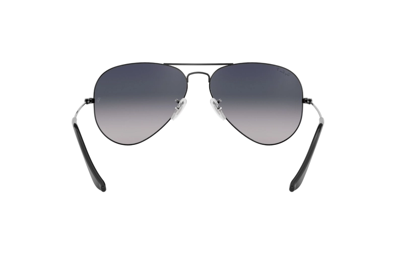 LENTES SOL RAY-BAN AVIATOR AZUL DEGRADÉ POLARIZADOS - 4