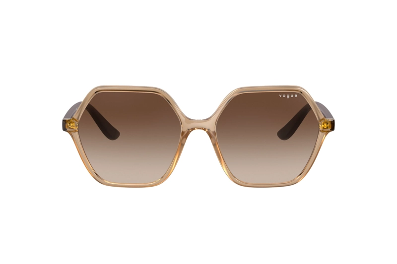 LENTES SOL VOGUE MARRÓN DEGRADÉ EYEWEAR - 1
