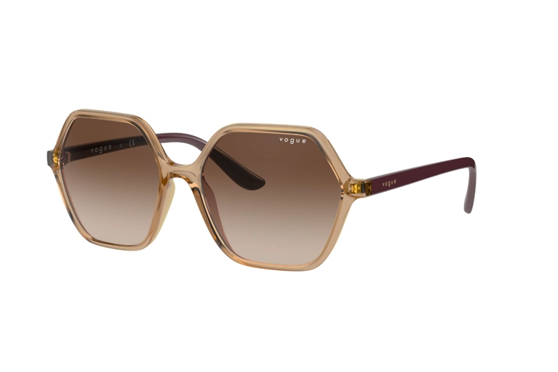 LENTES SOL VOGUE MARRÓN DEGRADÉ EYEWEAR - 2