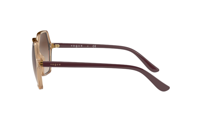 LENTES SOL VOGUE MARRÓN DEGRADÉ EYEWEAR - 3