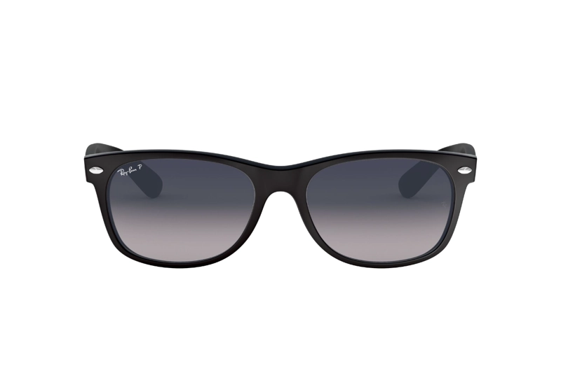 LENTES SOL RAY-BAN NEW WAYFARER POLARIZADOS AZUL - 1