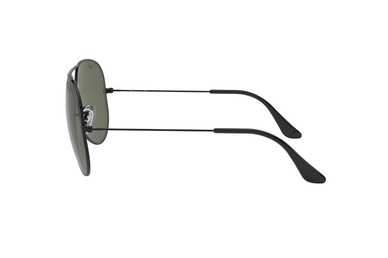 LENTES SOL RAY-BAN AVIATOR LARGE METAL NEGRO - 3