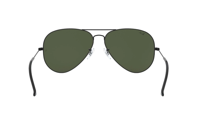 LENTES SOL RAY-BAN AVIATOR LARGE METAL NEGRO - 4