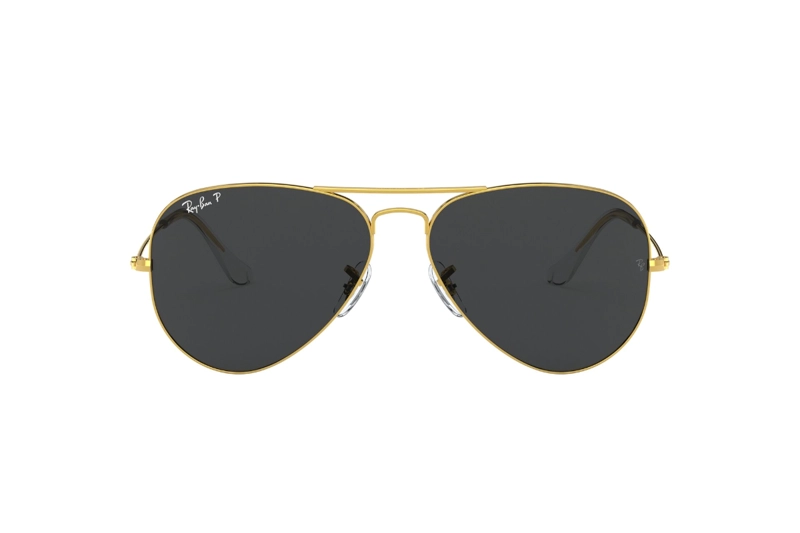 LENTES DE SOL AVIATOR NEGRO POLARIZADOS RAY-BAN - 1