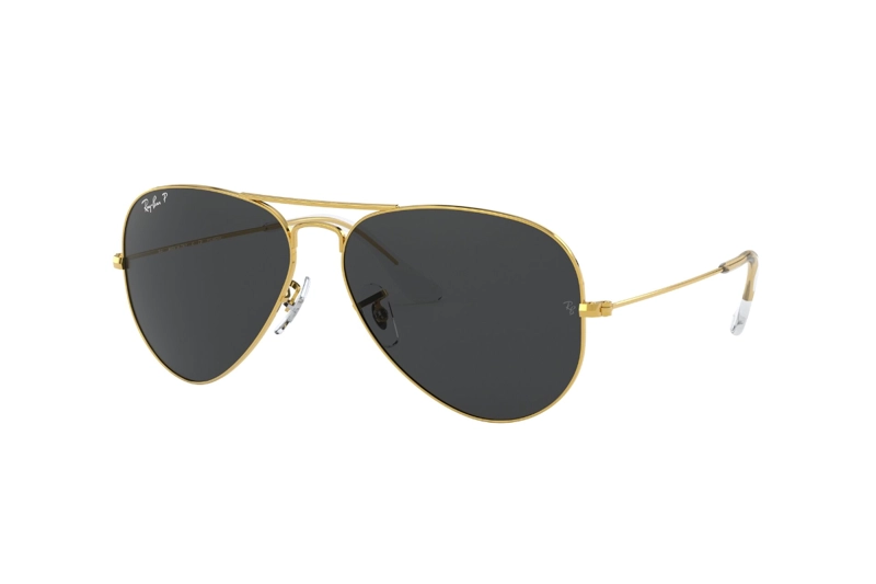 LENTES DE SOL AVIATOR NEGRO POLARIZADOS RAY-BAN - 2