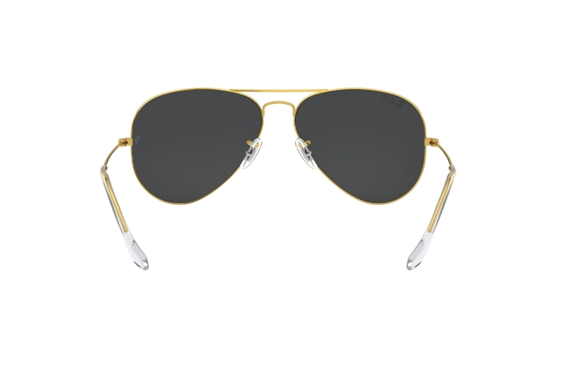LENTES DE SOL AVIATOR NEGRO POLARIZADOS RAY-BAN - 4