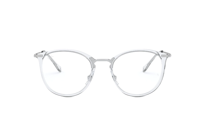 LENTES RAY-BAN ÓPTICOS TRASLÚCIDO ÓPTICAL - 1