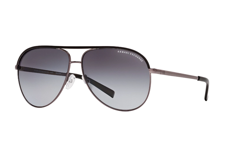 LENTES DE SOL GRIS DEGRADE  POLARIZADOS ARMANI EXCHANGE - 2