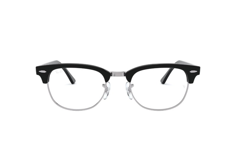 LENTES RAY-BAN ÓPTICOS CLUBMASTER NEGRO ÓPTICAL - 1