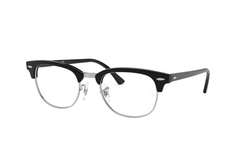 LENTES RAY-BAN ÓPTICOS CLUBMASTER NEGRO ÓPTICAL - 2