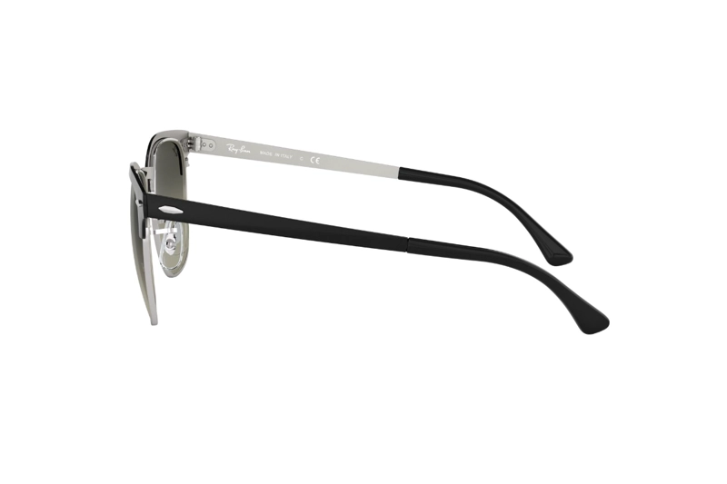 LENTES SOL RAY-BAN CLUBMASTER NEGRO - 3
