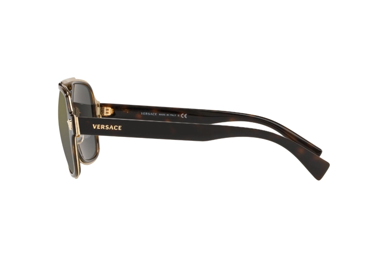 LENTES DE SOL GRIS ESPEJADO VERSACE - 3