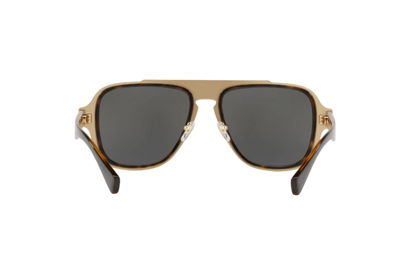 LENTES DE SOL GRIS ESPEJADO VERSACE - 4