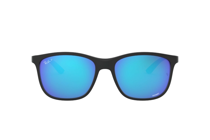 LENTES DE SOL CHROMANCE AZUL ESPEJADO POLARIZADOS RAY-BAN - 1