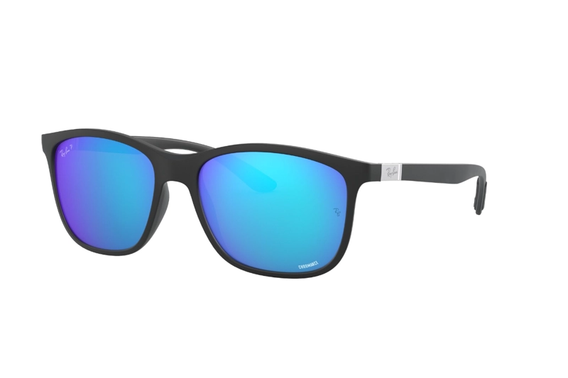 LENTES DE SOL CHROMANCE AZUL ESPEJADO POLARIZADOS RAY-BAN - 2