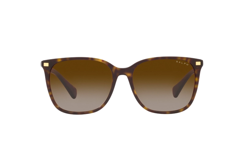 LENTES SOL RALPH LAUREN VVCV MARRÓN DEGRADÉ - 1
