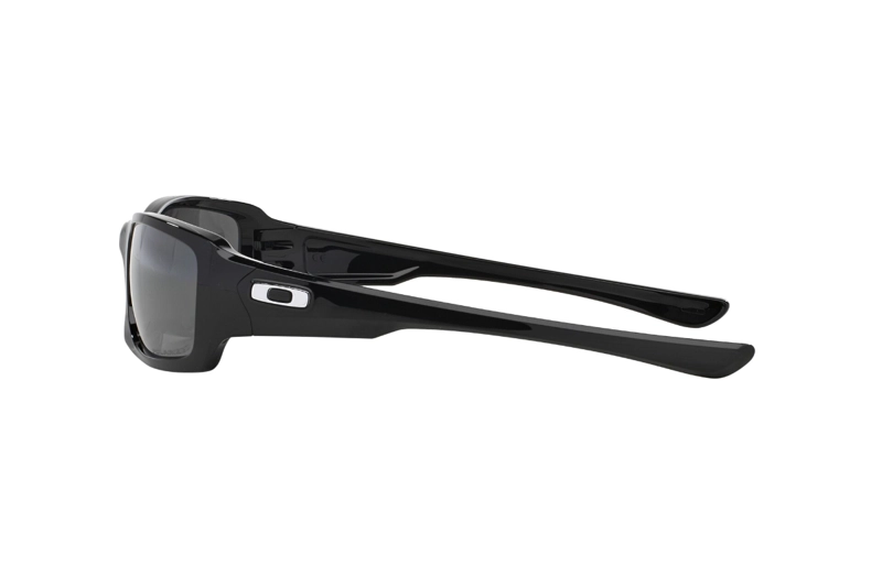 LENTES SOL OAKLEY FIVES SQUARED BLACK IRIDIUM POLARIZADOS - 3