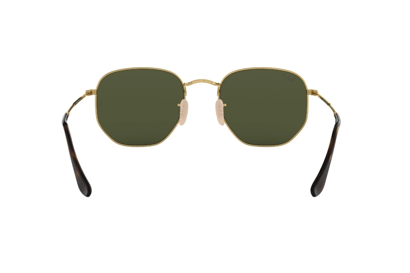 LENTES SOL RAY-BAN HEXAGONAL VERDE POLARIZADOS - 4