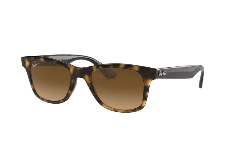 LENTES SOL RAY-BAN MARRÓN DEGRADÉ POLARIZADOS - 2