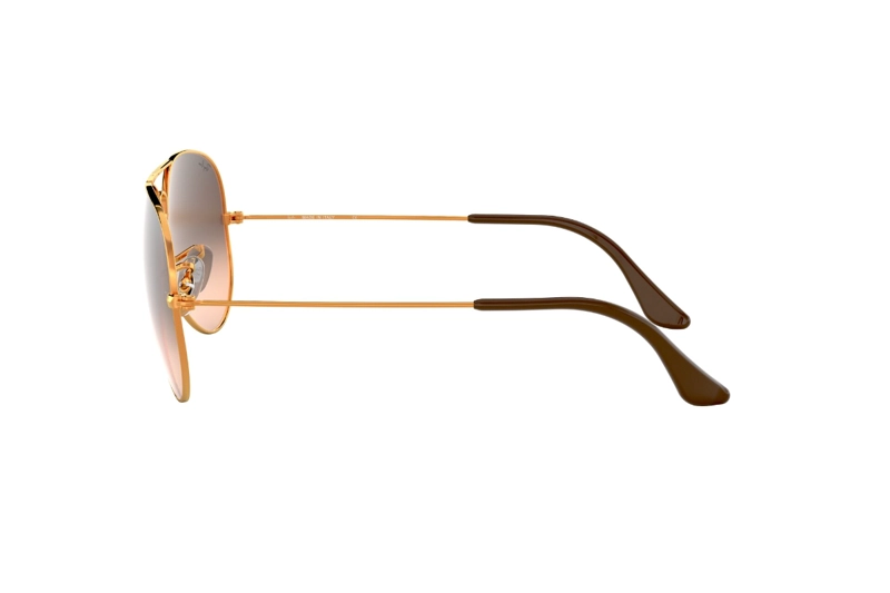 LENTES DE SOL AVIATOR ROSA DEGRADE  RAY-BAN - 3