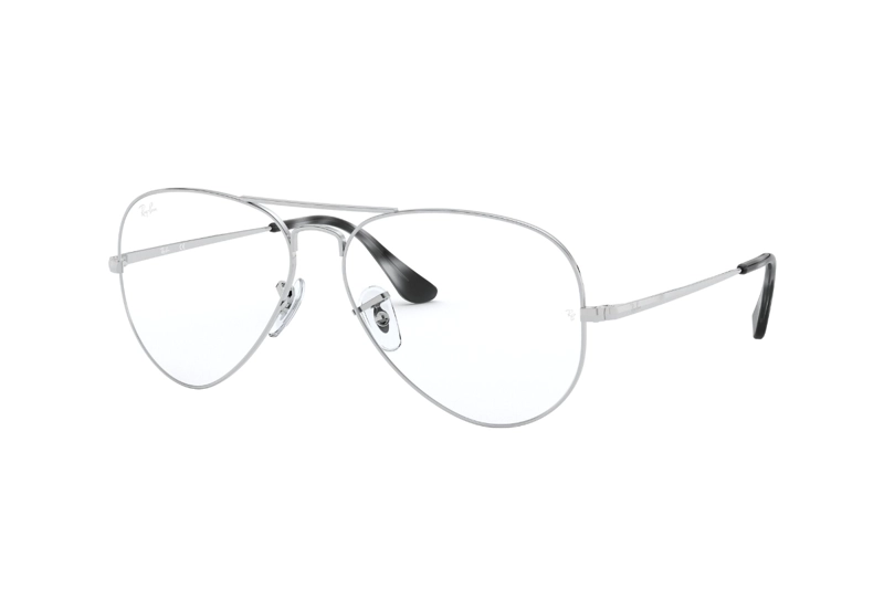 LENTES RAY-BAN ÓPTICOS AVIATOR PLATEADO ÓPTICAL - 2