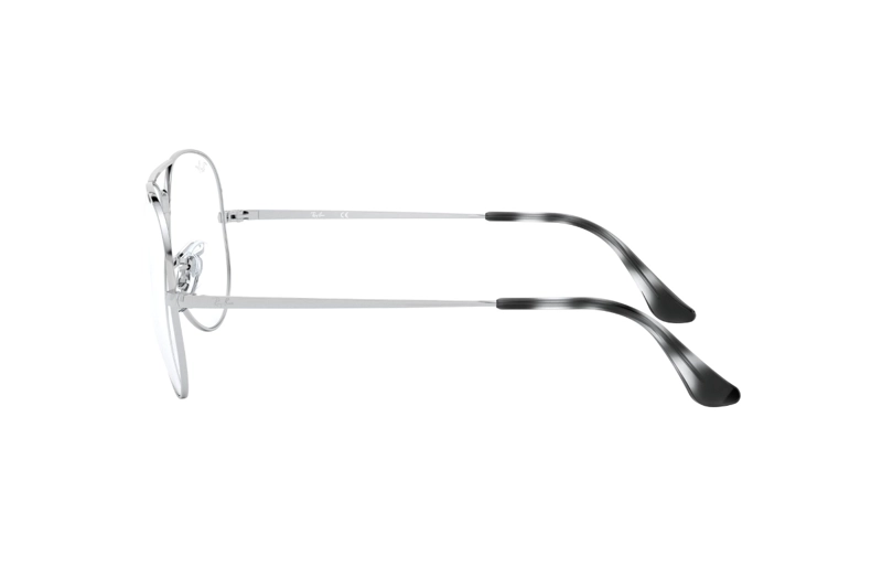 LENTES RAY-BAN ÓPTICOS AVIATOR PLATEADO ÓPTICAL - 3