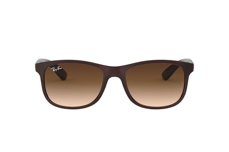 LENTES SOL RAY-BAN ANDY MARRÓN DEGRADÉ - 1