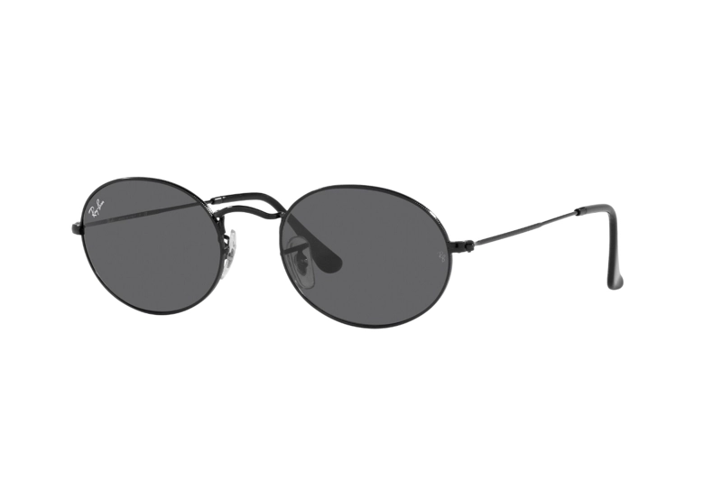 LENTES SOL RAY-BAN OVAL BLACK - 2