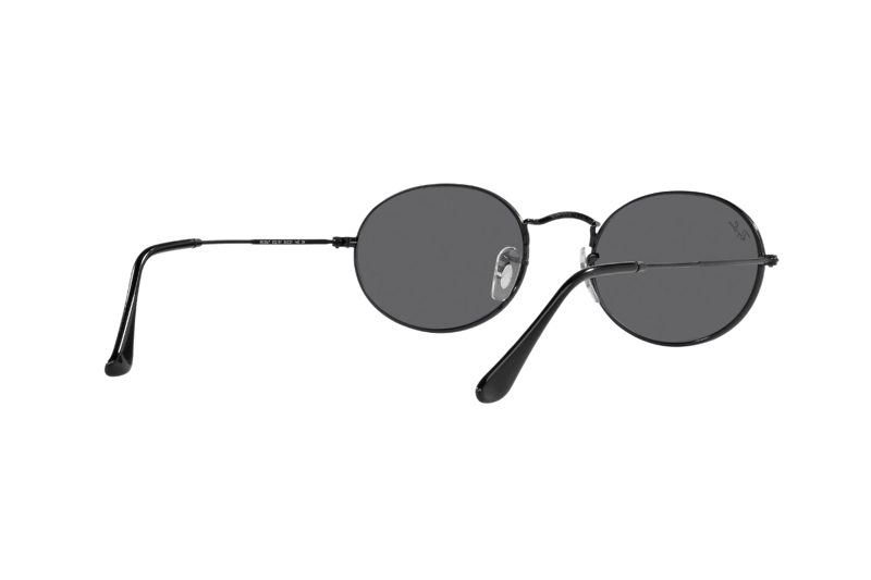 LENTES SOL RAY-BAN OVAL BLACK - 8