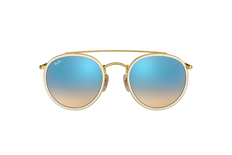 LENTES SOL RAY-BAN BROWN GRADIENT MIRROR BLUE - 1