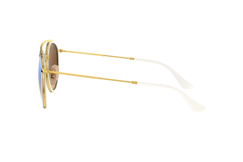LENTES SOL RAY-BAN BROWN GRADIENT MIRROR BLUE - 3