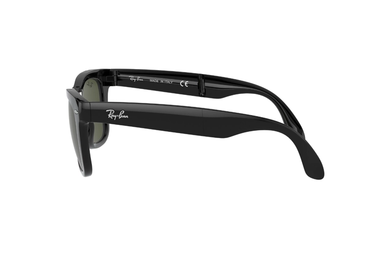 LENTES SOL RAY-BAN WAYFARER FOLDING NEGRO - 3