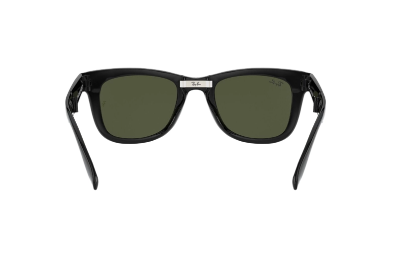 LENTES SOL RAY-BAN WAYFARER FOLDING NEGRO - 4
