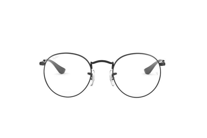 LENTES RAY-BAN ÓPTICOS ROUND METAL MATTE BLACK ÓPTICAL - 1