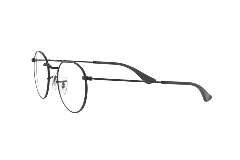 LENTES RAY-BAN ÓPTICOS ROUND METAL MATTE BLACK ÓPTICAL - 3