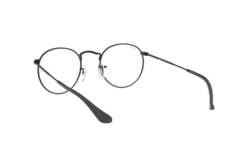 LENTES RAY-BAN ÓPTICOS ROUND METAL MATTE BLACK ÓPTICAL - 6