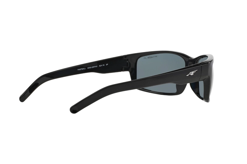 LENTES DE SOL FASTBALL NEGRO POLARIZADOS ARNETTE - 9