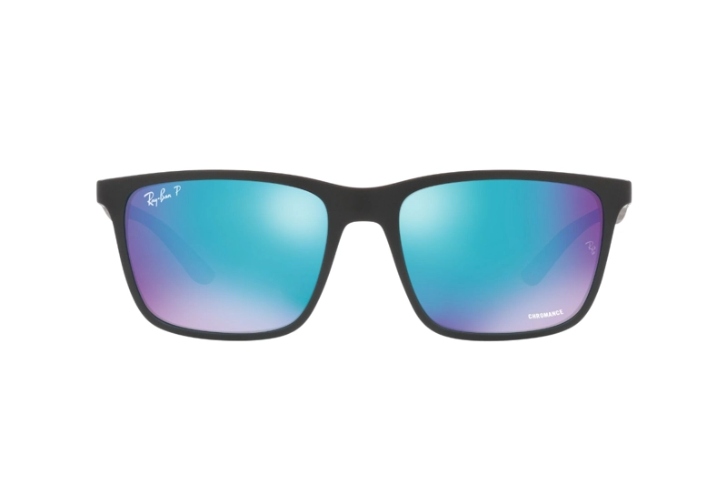 LENTES SOL RAY-BAN NEGRO POLARIZADOS - 1