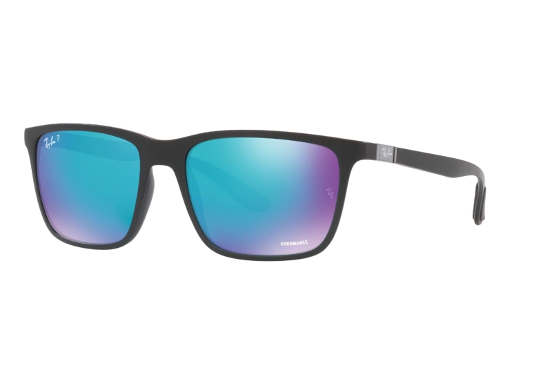LENTES SOL RAY-BAN NEGRO POLARIZADOS - 2