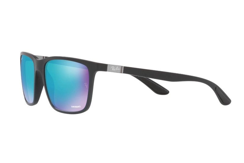LENTES SOL RAY-BAN NEGRO POLARIZADOS - 3