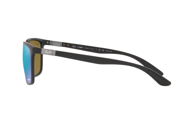 LENTES SOL RAY-BAN NEGRO POLARIZADOS - 4