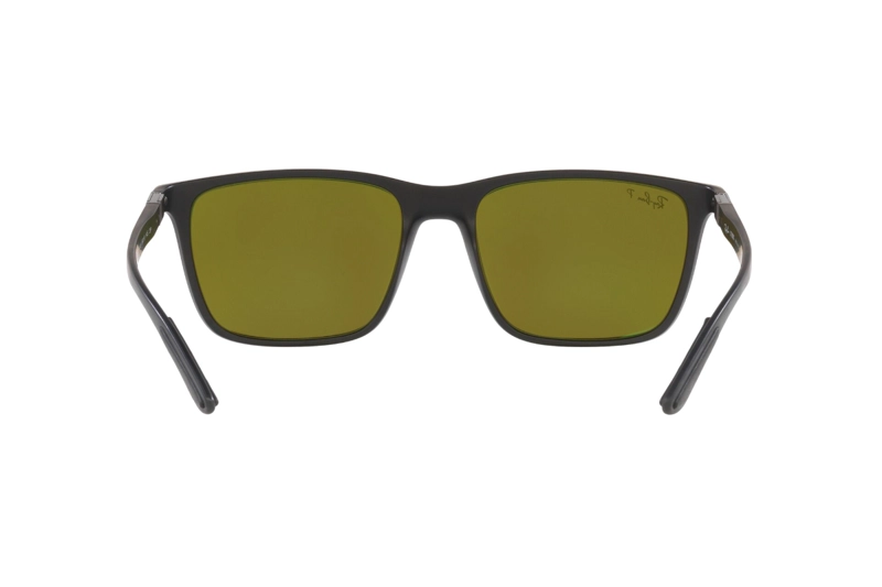 LENTES SOL RAY-BAN NEGRO POLARIZADOS - 7