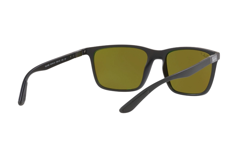 LENTES SOL RAY-BAN NEGRO POLARIZADOS - 8