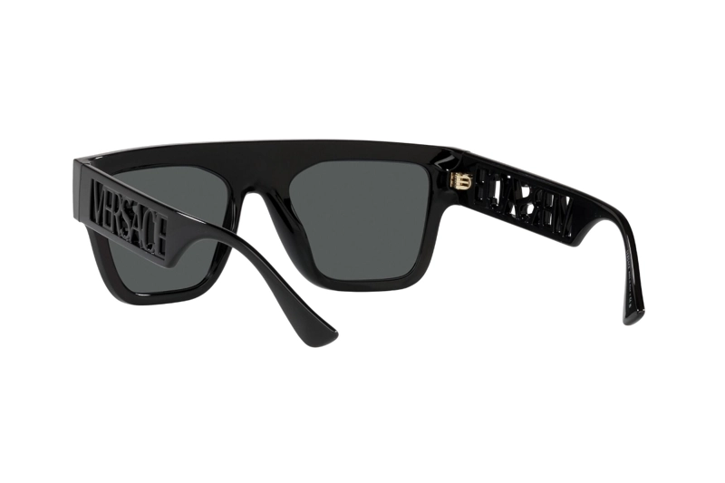 LENTES SOL VERSACE 90S VINTAGE LOGO NEGRO - 6