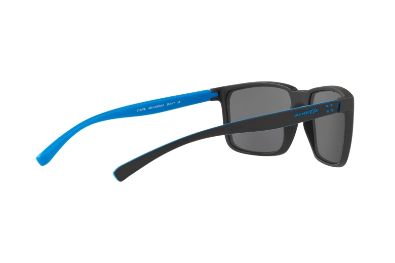 LENTES DE SOL STRIPE NEGRO POLARIZADOS SUSTENTABLE ARNETTE - 9