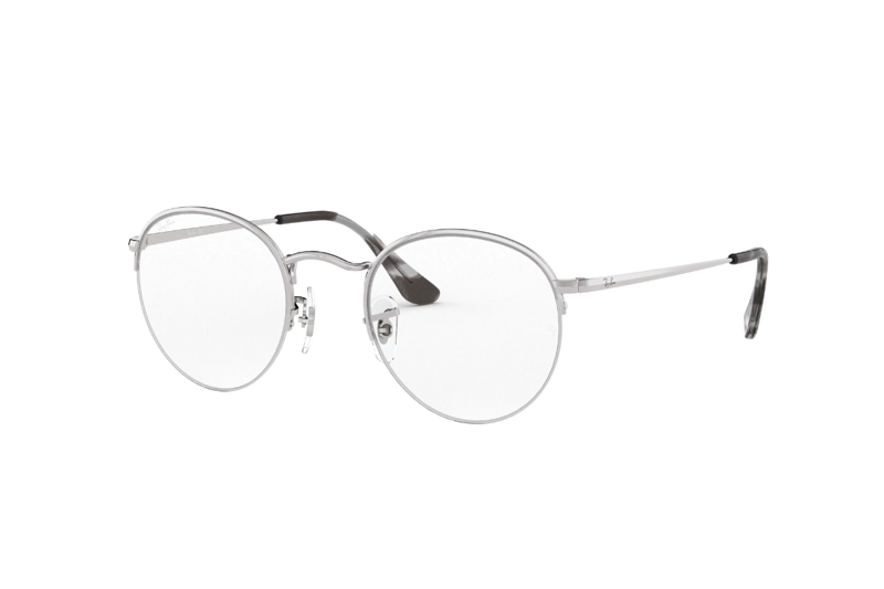LENTES OPTICOS ROUND GAZE GRIS RAY-BAN OPTICAL - 2