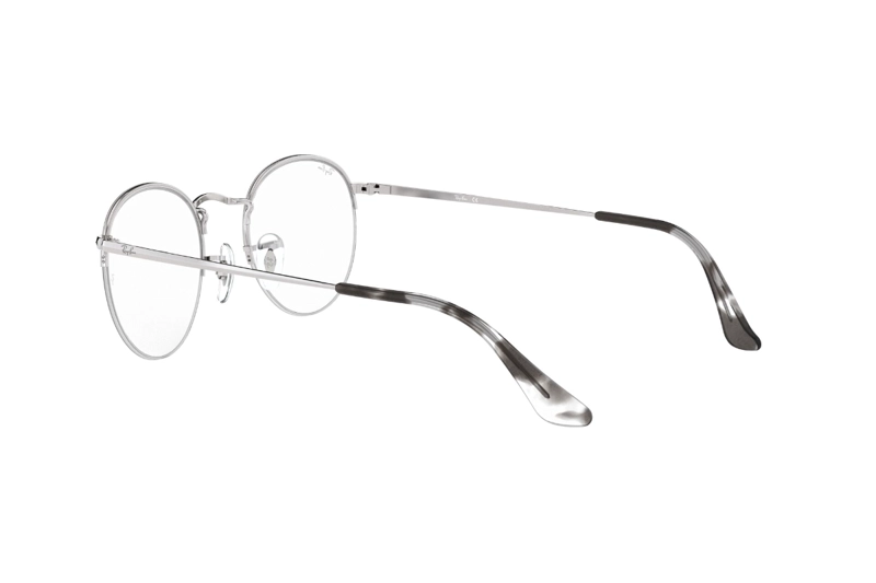LENTES OPTICOS ROUND GAZE GRIS RAY-BAN OPTICAL - 5