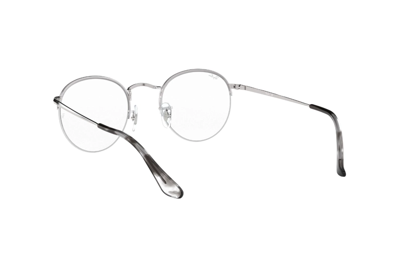 LENTES OPTICOS ROUND GAZE GRIS RAY-BAN OPTICAL - 6