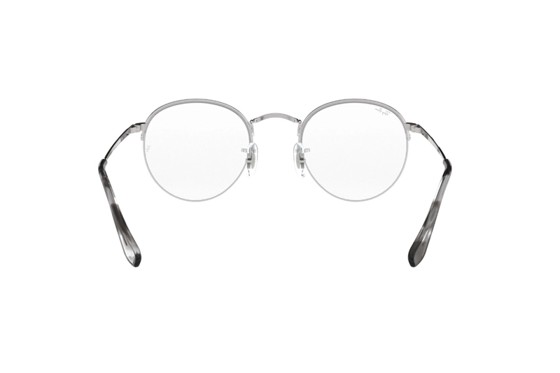 LENTES OPTICOS ROUND GAZE GRIS RAY-BAN OPTICAL - 7