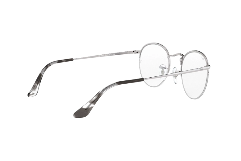 LENTES OPTICOS ROUND GAZE GRIS RAY-BAN OPTICAL - 9